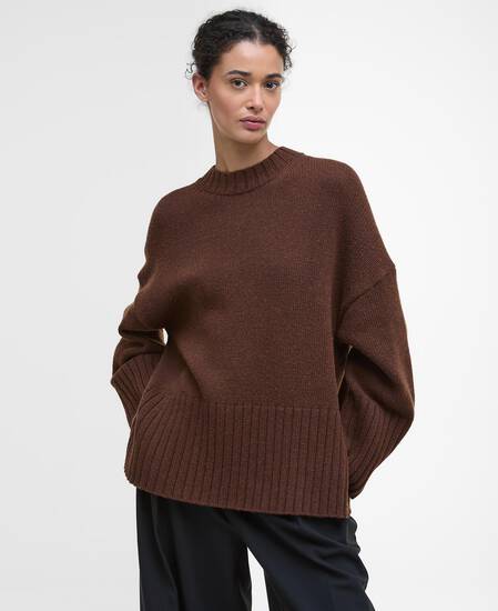 Sophia Crew Neck Jumper Vicuna