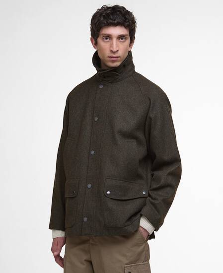 Giacca in lana Modified Bedale Olive