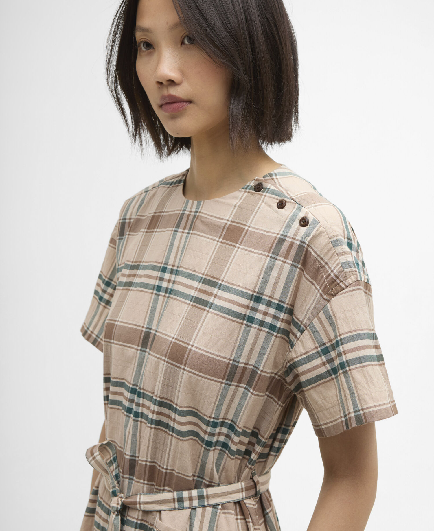 Gwen Midi Dress Archive Tartan