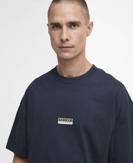 T-shirt con stampa Wendell Navy