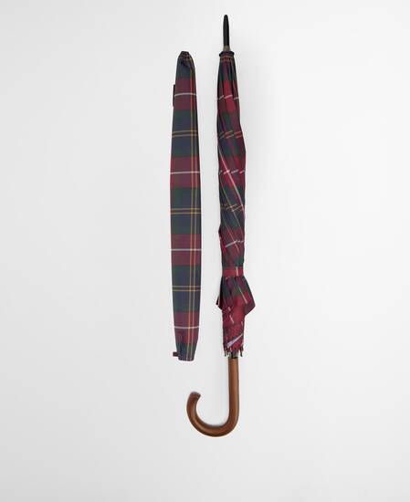 Tartan Walker Umbrella Winterberry Tartan Tartan Walker Umbrella Winterberry Tartan