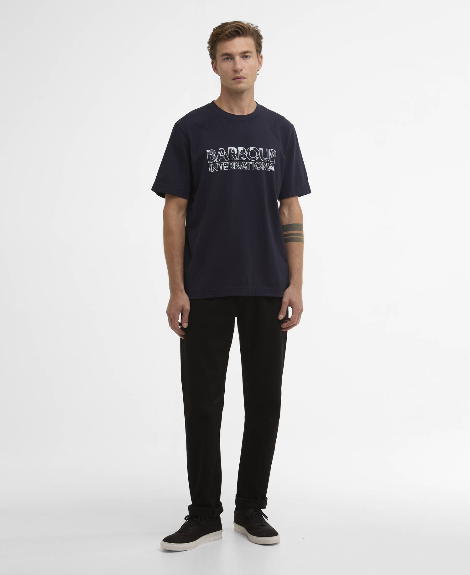 Unite Logo T-Shirt Navy image number 1
