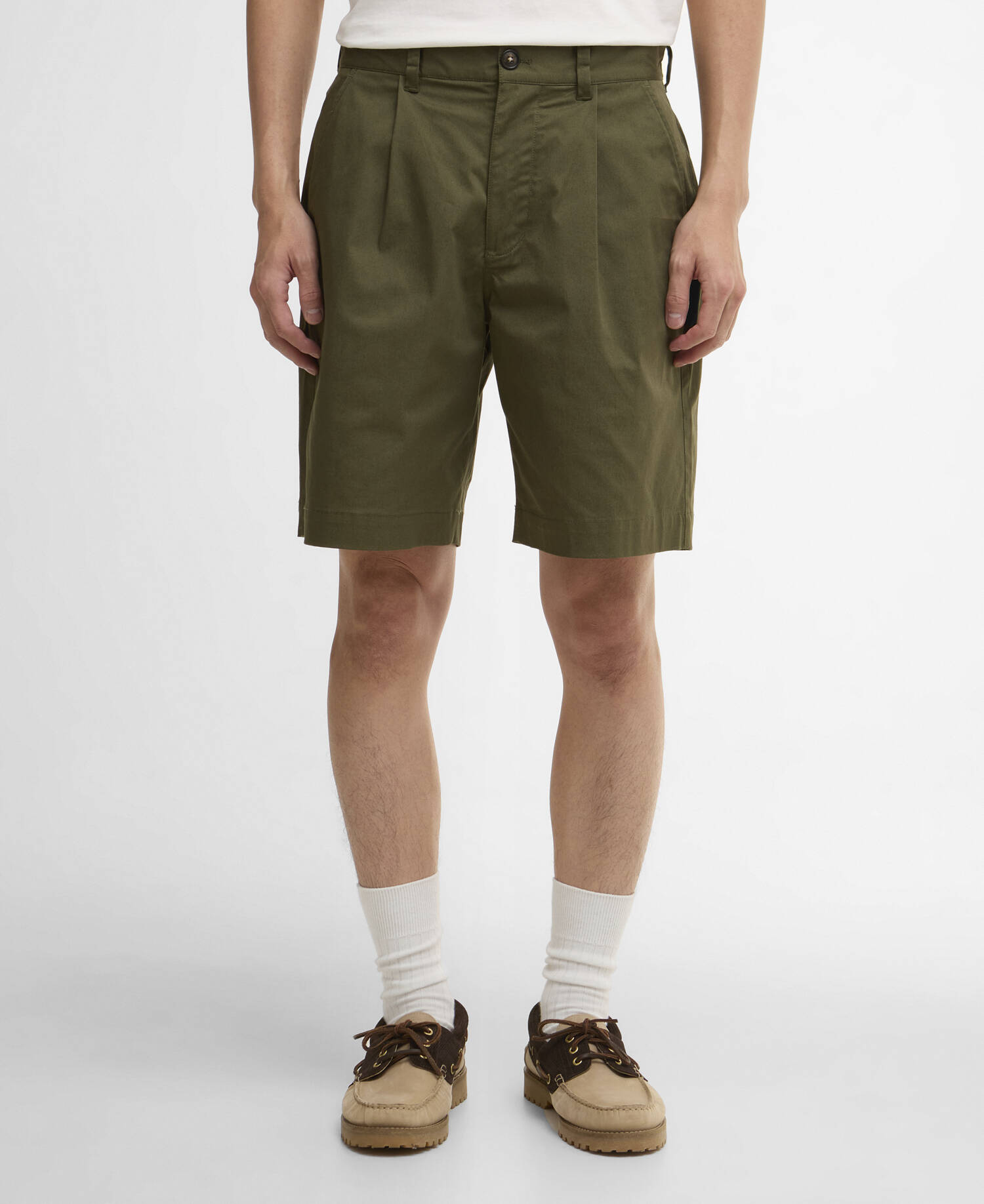 Mordey Chino Short Mid Olive image number 1