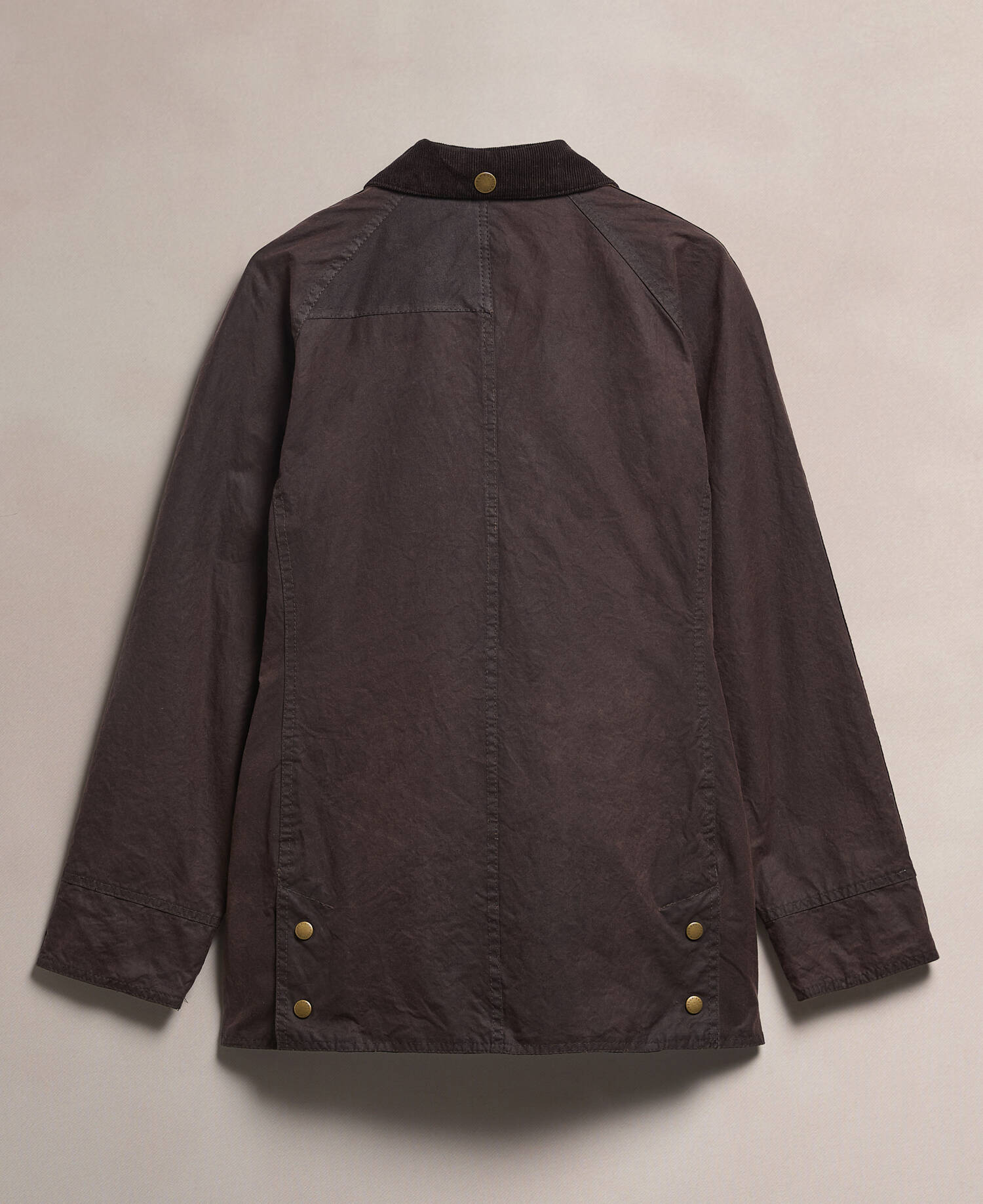 Barbour Re-Loved Women's Beadnell Waxed Jacket - Size 14 Rustic image number 2