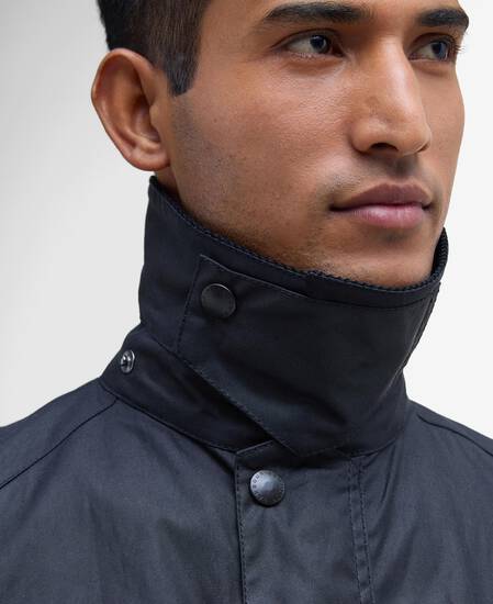 Ashby Waxed Jacket Classic Navy