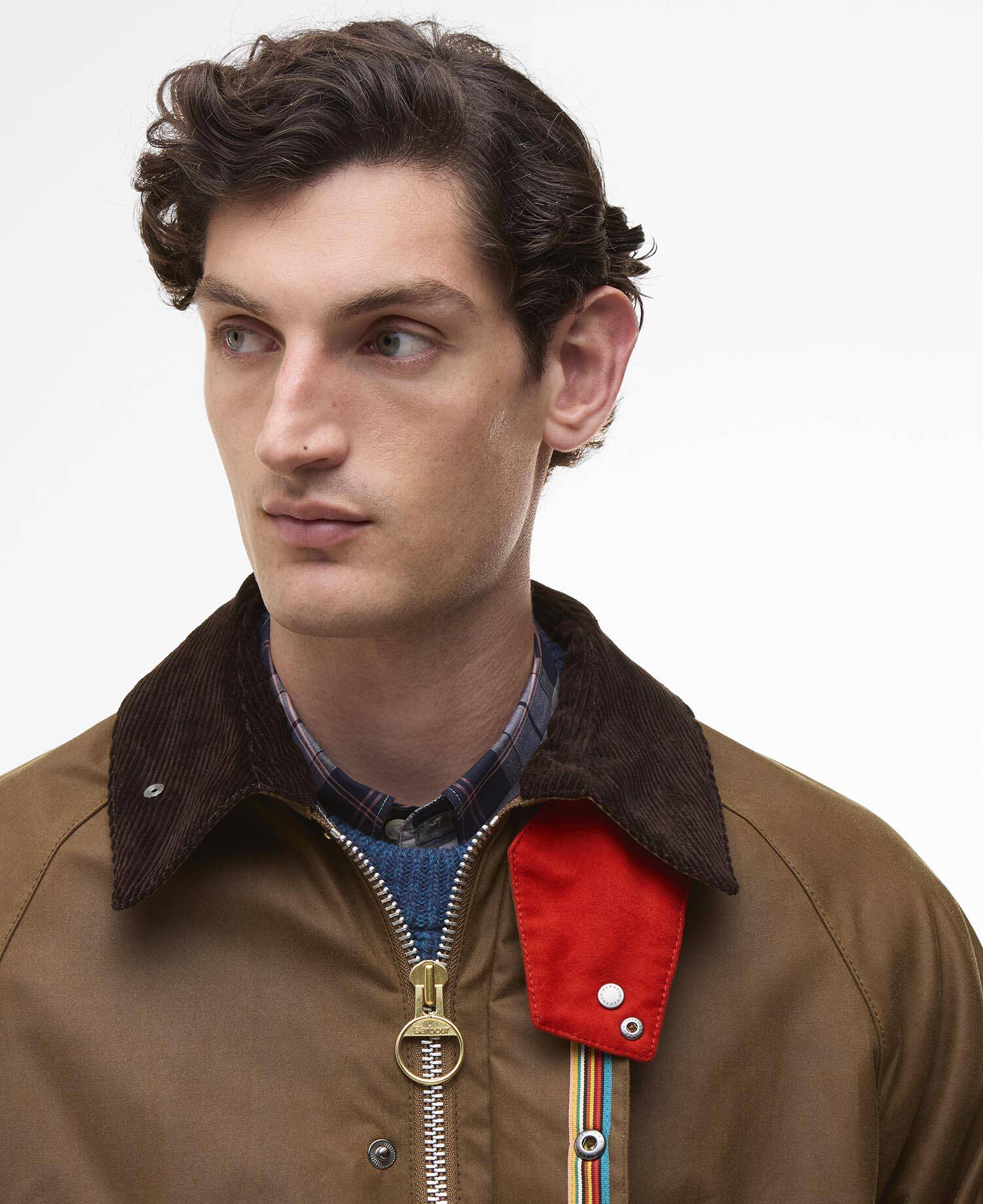 Paul Smith loves Barbour Oversized Bedale Waxed Jacket image number 7