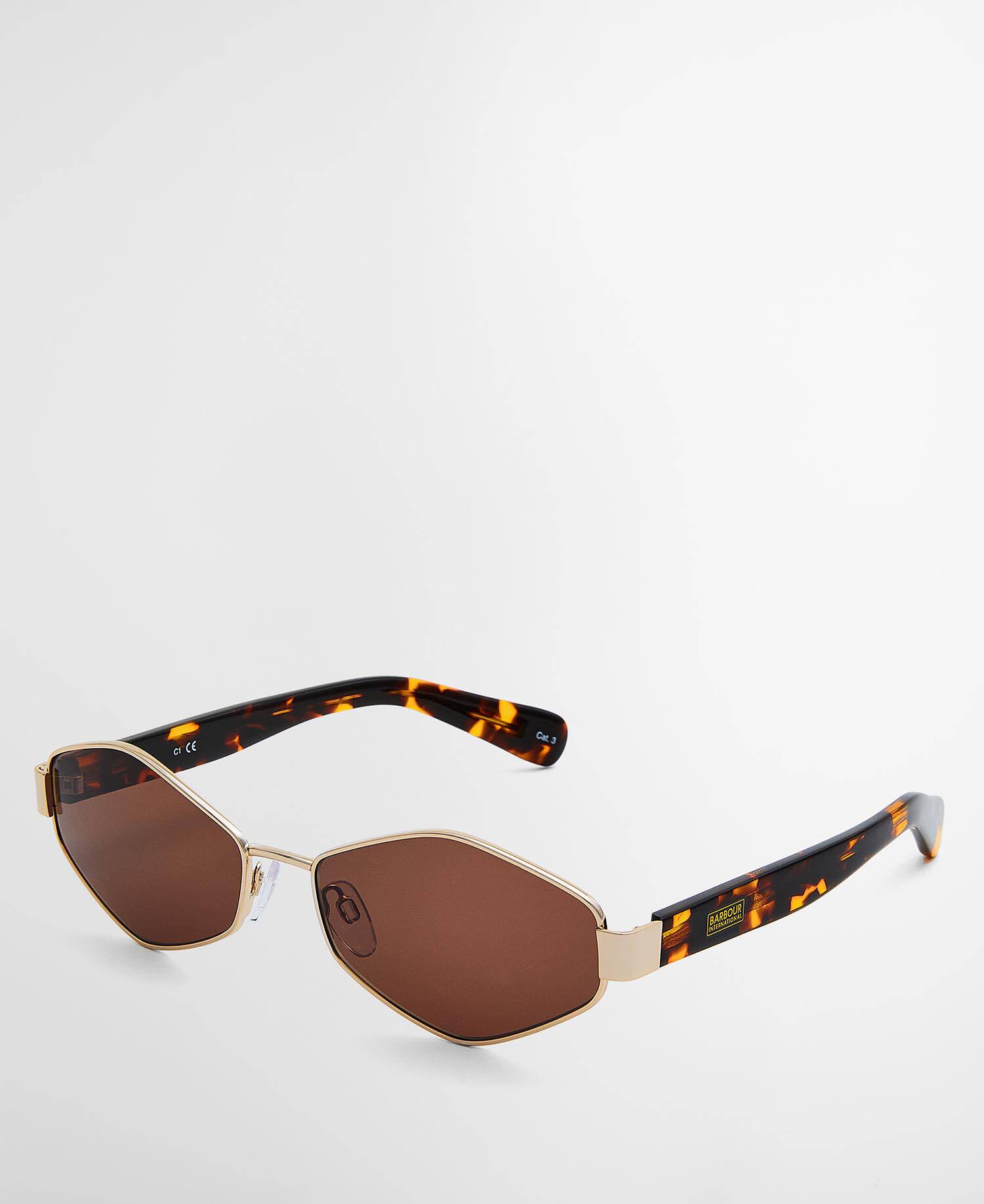 Angular Sunglasses c1 Light Gold image number 1