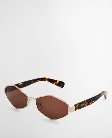 Angular Sunglasses Light Gold