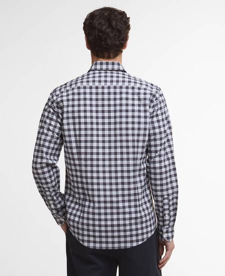 Lomond Tailored Long-Sleeved Shirt Riverstone Tartan