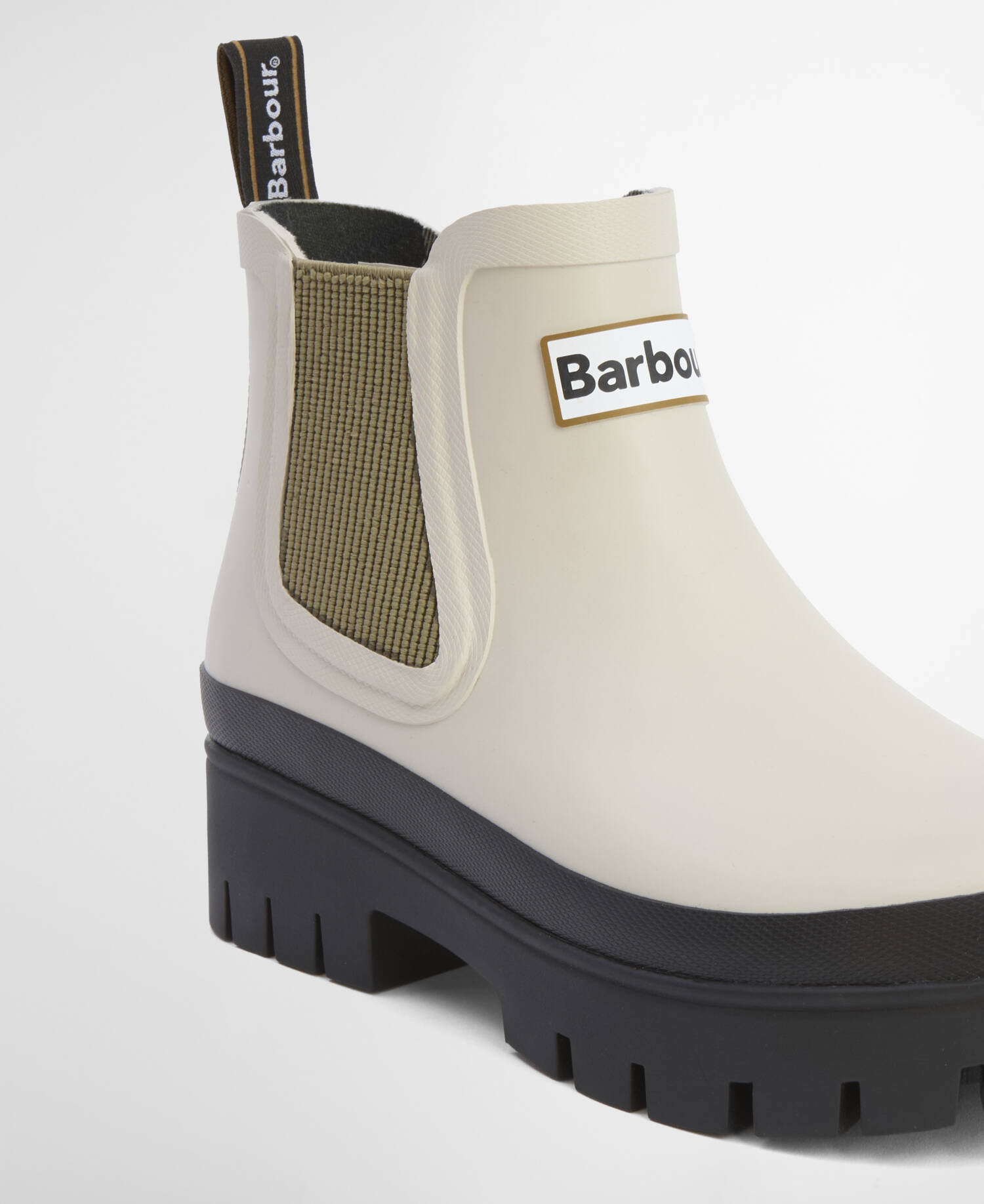 Halton Ankle Wellingtons Light Oak/Bleached Olive image number 3
