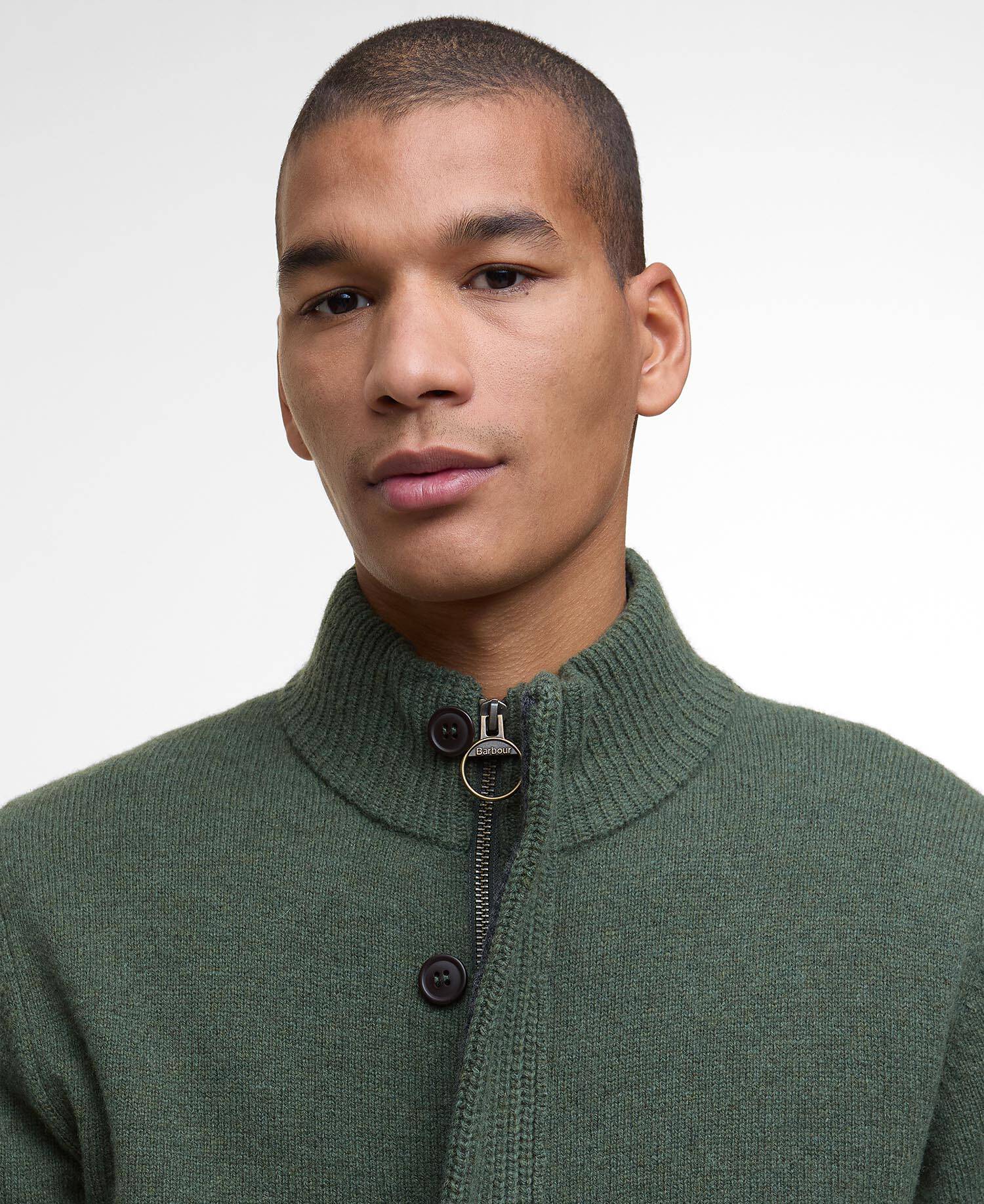 Maglione con zip Patch image number 3