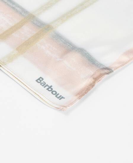 Tuch Gianna Tartan Silver Peony Check