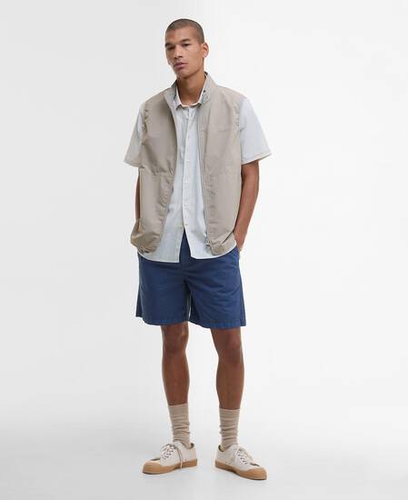 Rye Lightweight Gilet Concrete