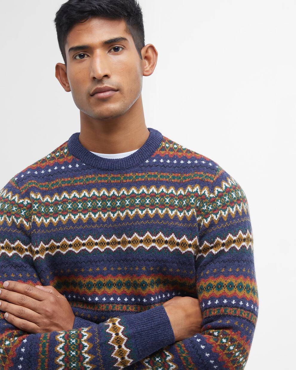 Maglia a girocollo Case Fair Isle