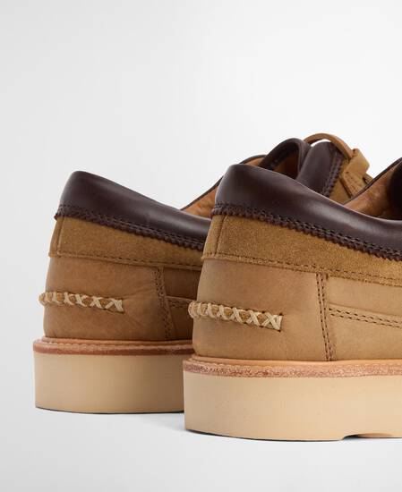 Grindon Moccasin Shoes Light Tan/Choc
