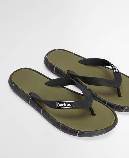 Oakdale Sandal Olive/Classic Tartan