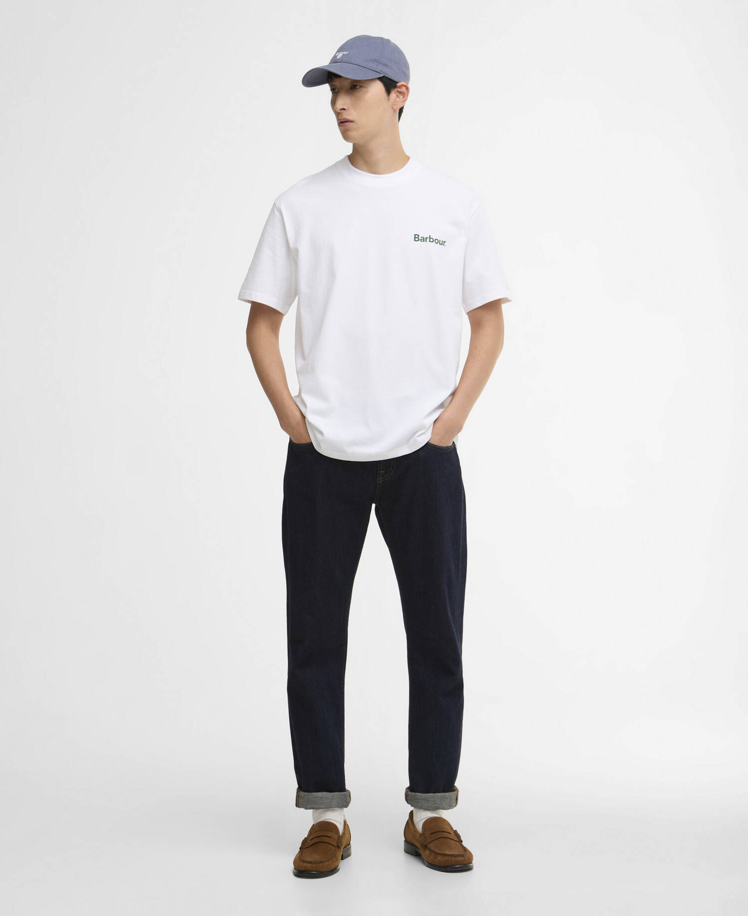 Crossby Archive Logo Oversized T-Shirt White image number 1