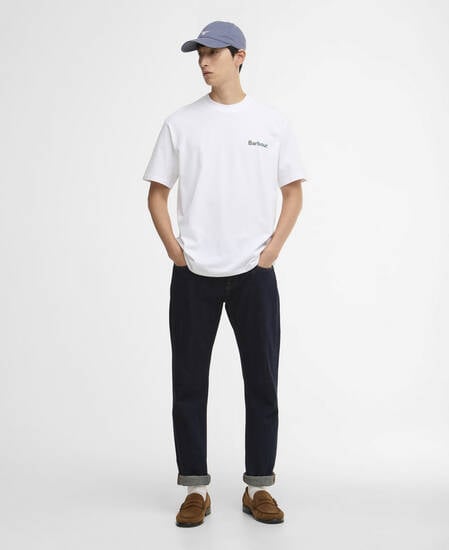 Crossby Archive Logo Oversized T-Shirt White