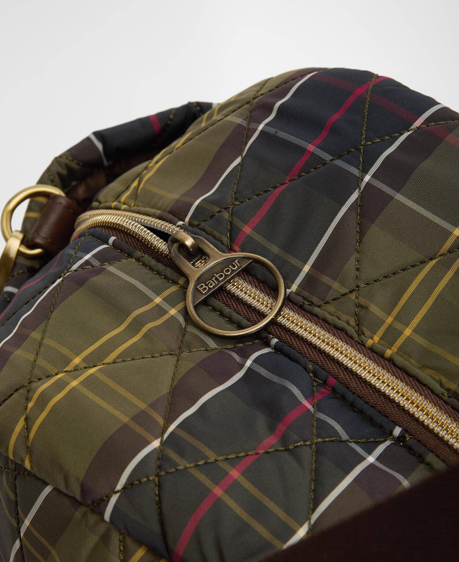 Wetherham Quilted Holdall Bag Classic Tartan image number 5