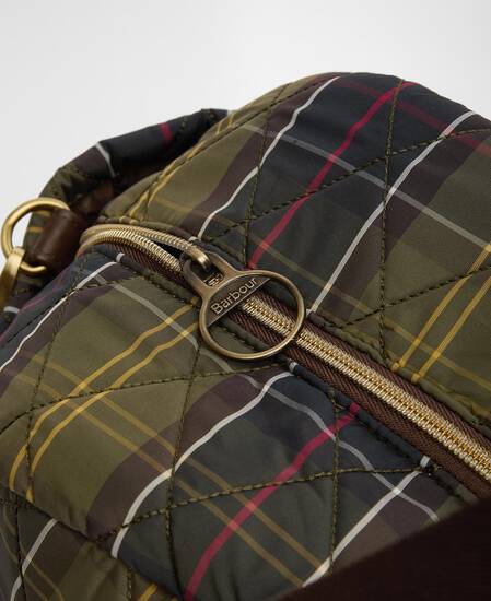 Wetherham Quilted Holdall Bag Classic Tartan