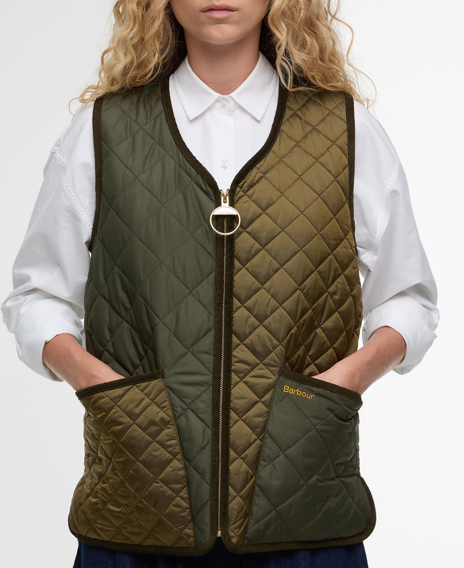 Heslerton Gilet Golden Olive/Olive/Ancient Tartan