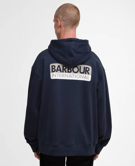 Oversized Wendell Hoodie Navy