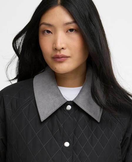 Kirby Quilted Jacket Black/Dress