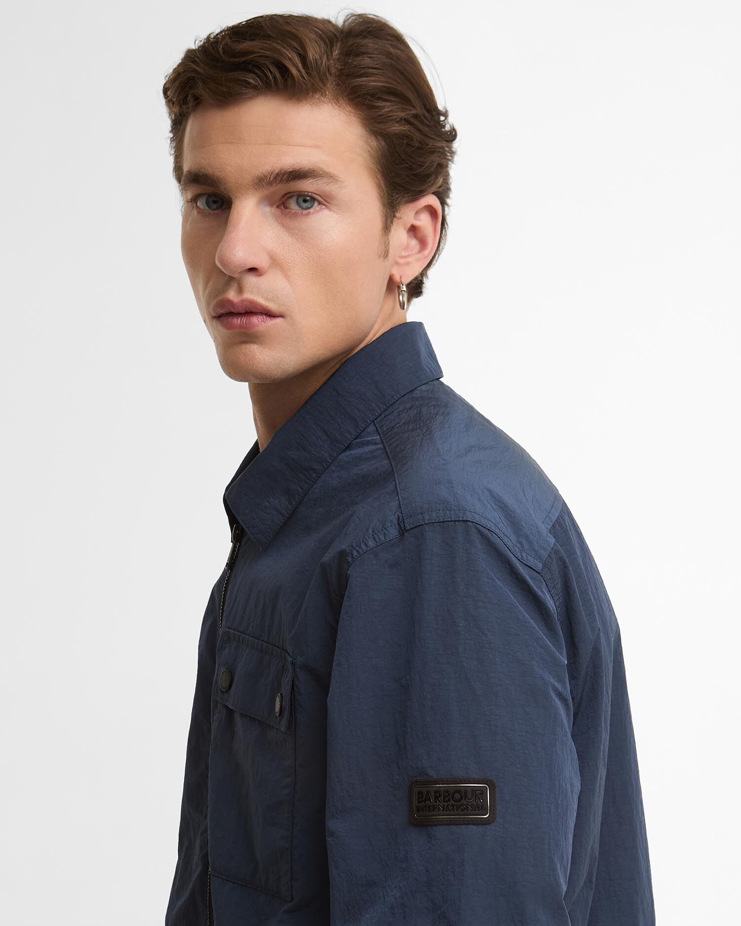 Overshirt Inline Oxford Navy