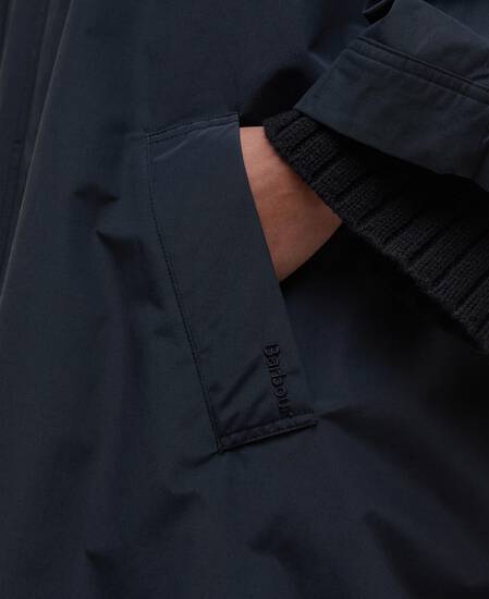 Everlee Showerproof Cape Black/Onyx Tartan