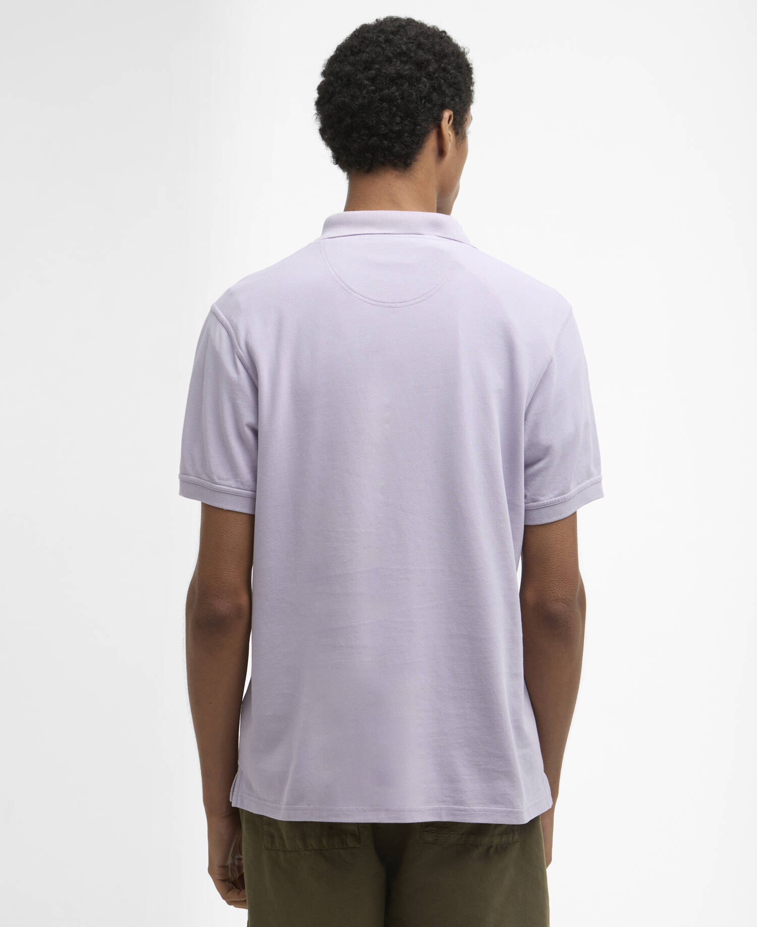 Comebe Tailored Polo Shirt Heather Mist image number 2