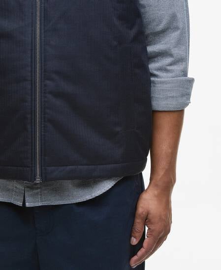 Dryburn Knitted Gilet Navy