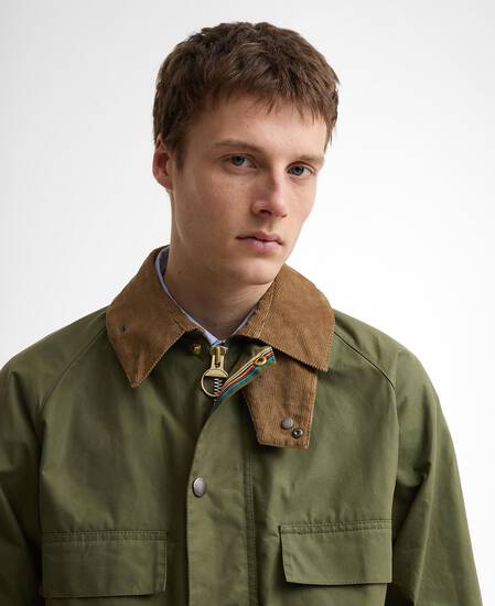 Paul Smith Loves Barbour Sugarlump Bedale Casual Jacket Army
