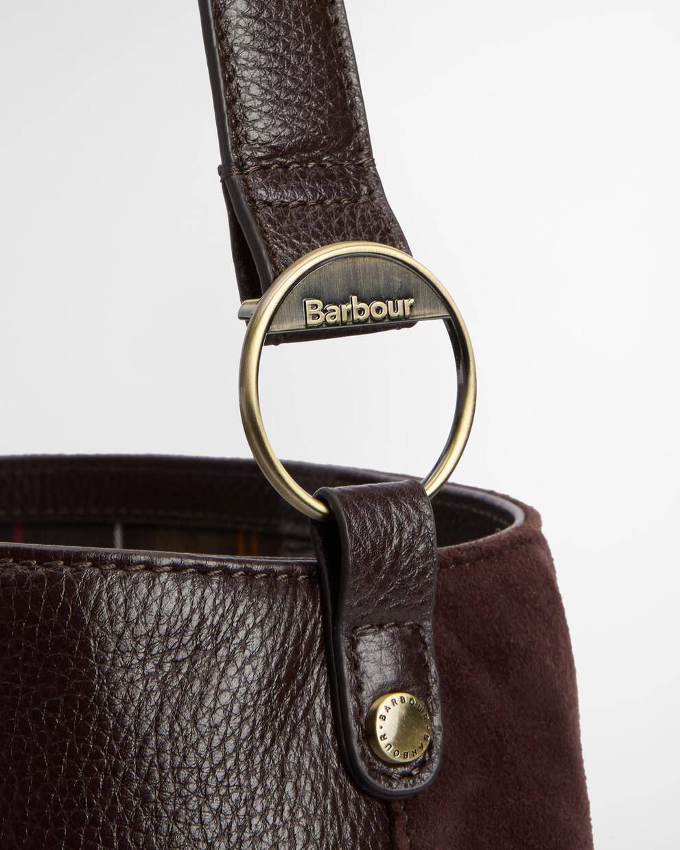 Cedar Suede Bucket Bag