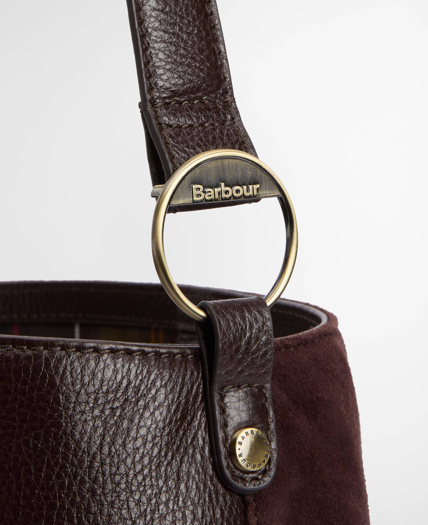 Cedar Suede Bucket Bag image number 4