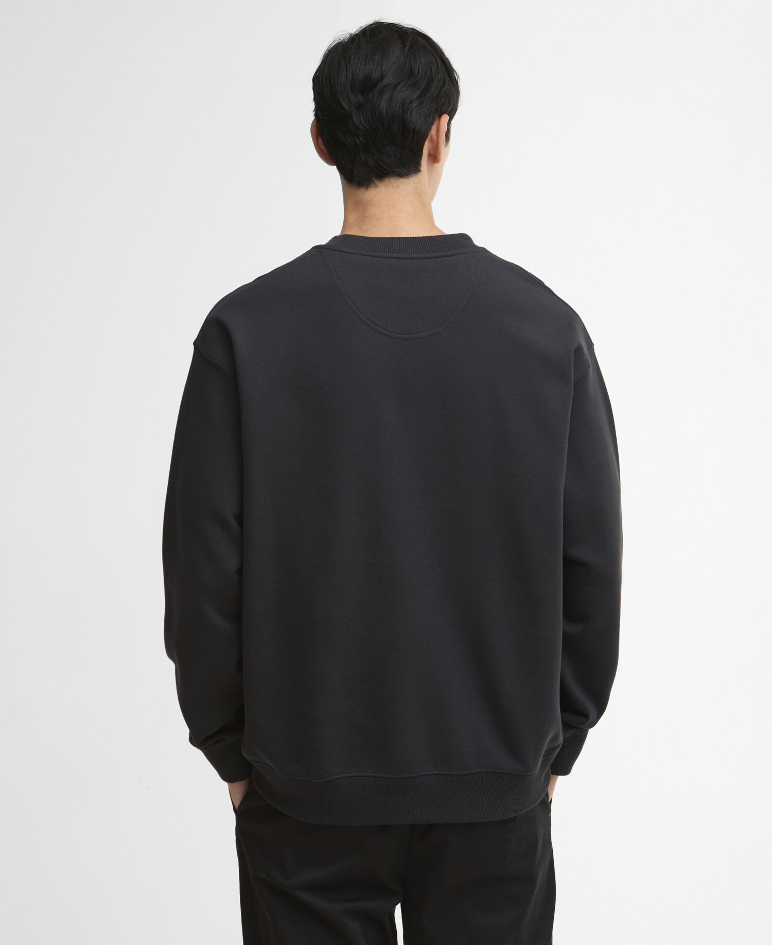 Water Resistant Oversized Sweatshirt Black