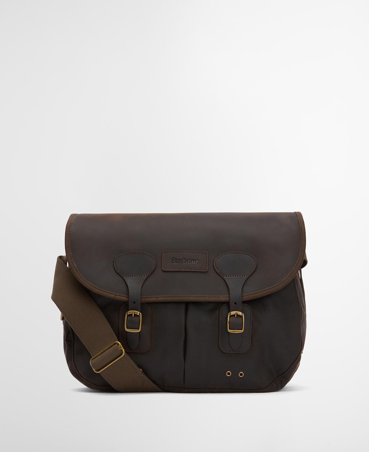 Waxed Leather Tarras Bag Olive