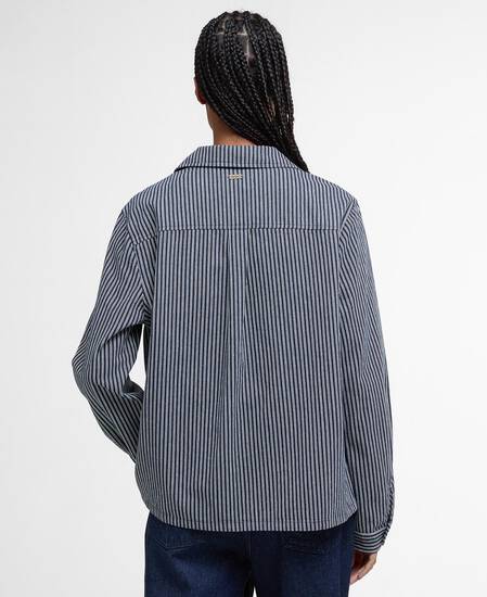 Sonia Striped Relaxed Shirt Navy/Salt Stripe Sonia Striped Relaxed Shirt Navy/Salt Stripe