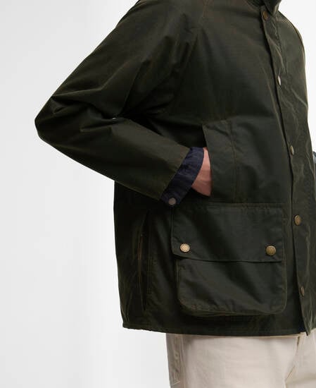 Modified Beaufort Spectator Waxed Jacket Archive Olive