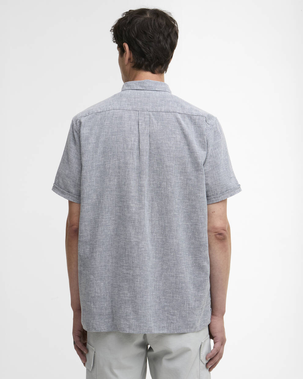 Firth Textured Short-Sleeved Relaxed Shirt