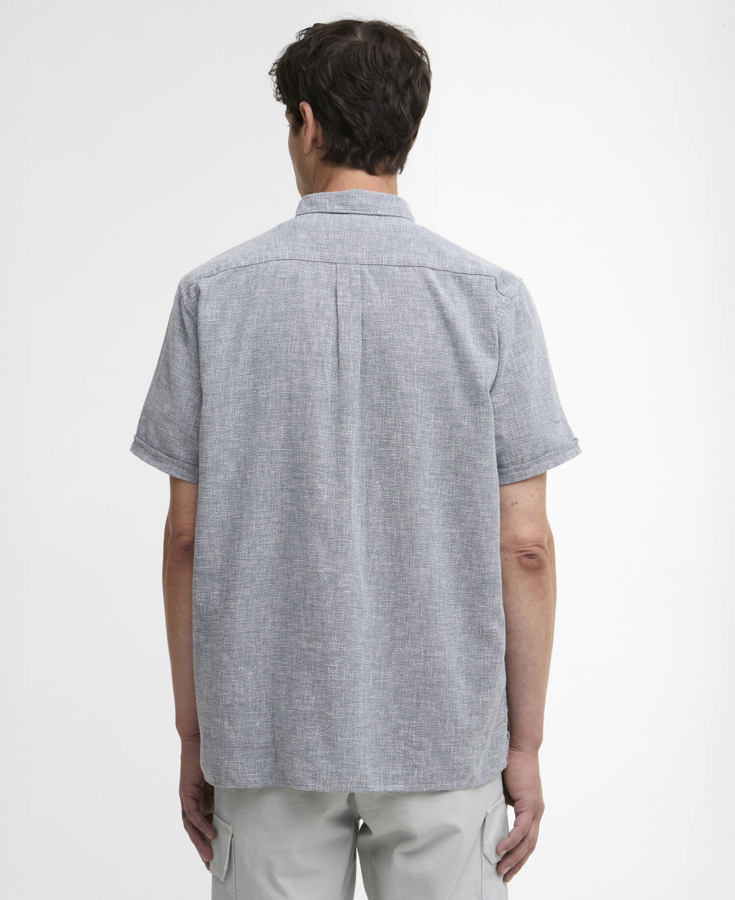 Firth Textured Short-Sleeved Relaxed Shirt image number 2
