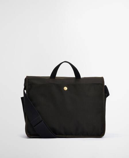 Field Waxed Satchel Olive