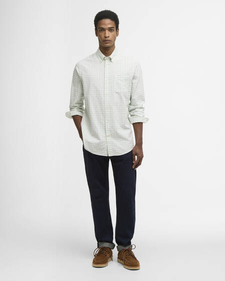 Camicia leggermente aderente Kanehill Sea Green