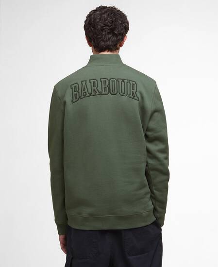 Cragwell Relaxed Half-Zip Sweatshirt Thyme