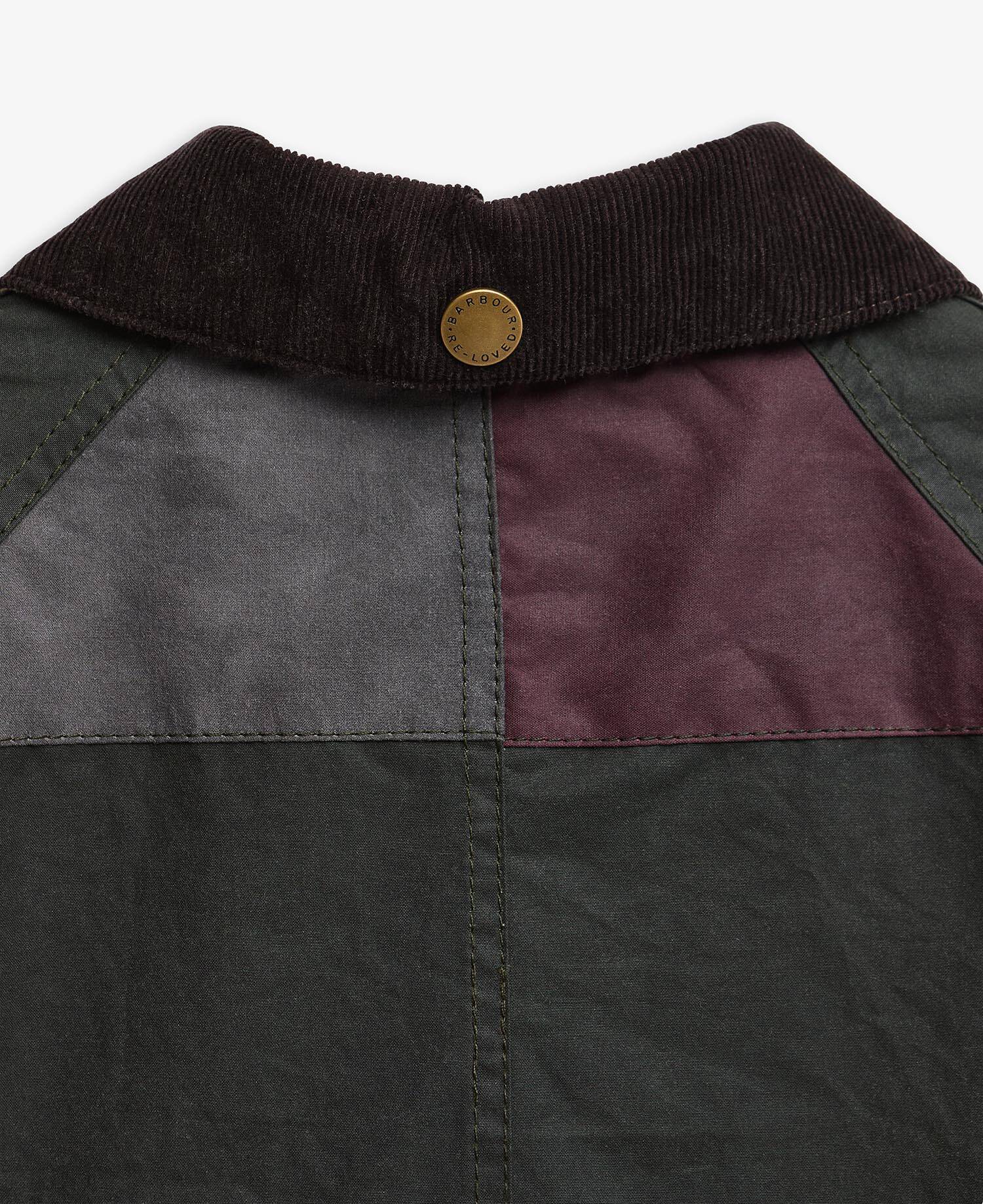 Barbour Re-Loved Beadnell Waxed Jacket - Size 14 Sage image number 7