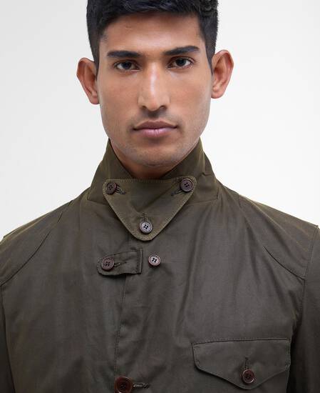 Beacon Sports Waxed Jacket Olive