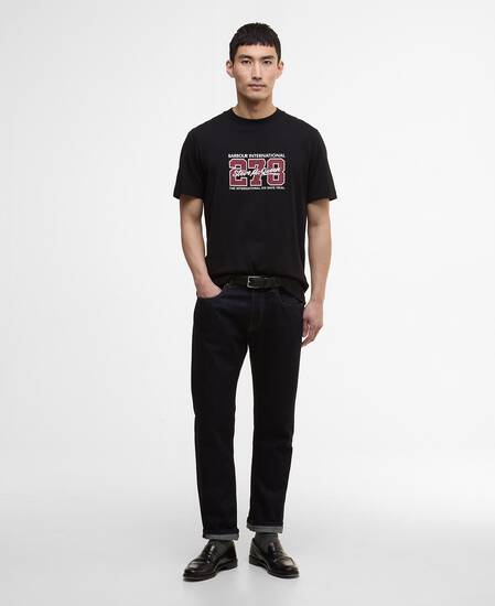 T-shirt con stampa Vasey Black