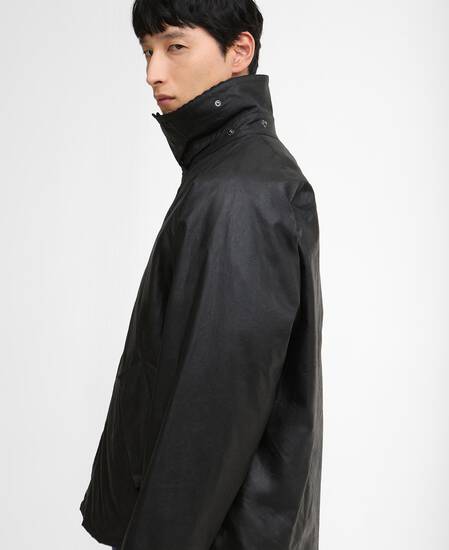 Transport Waxed Jacket Classic Black