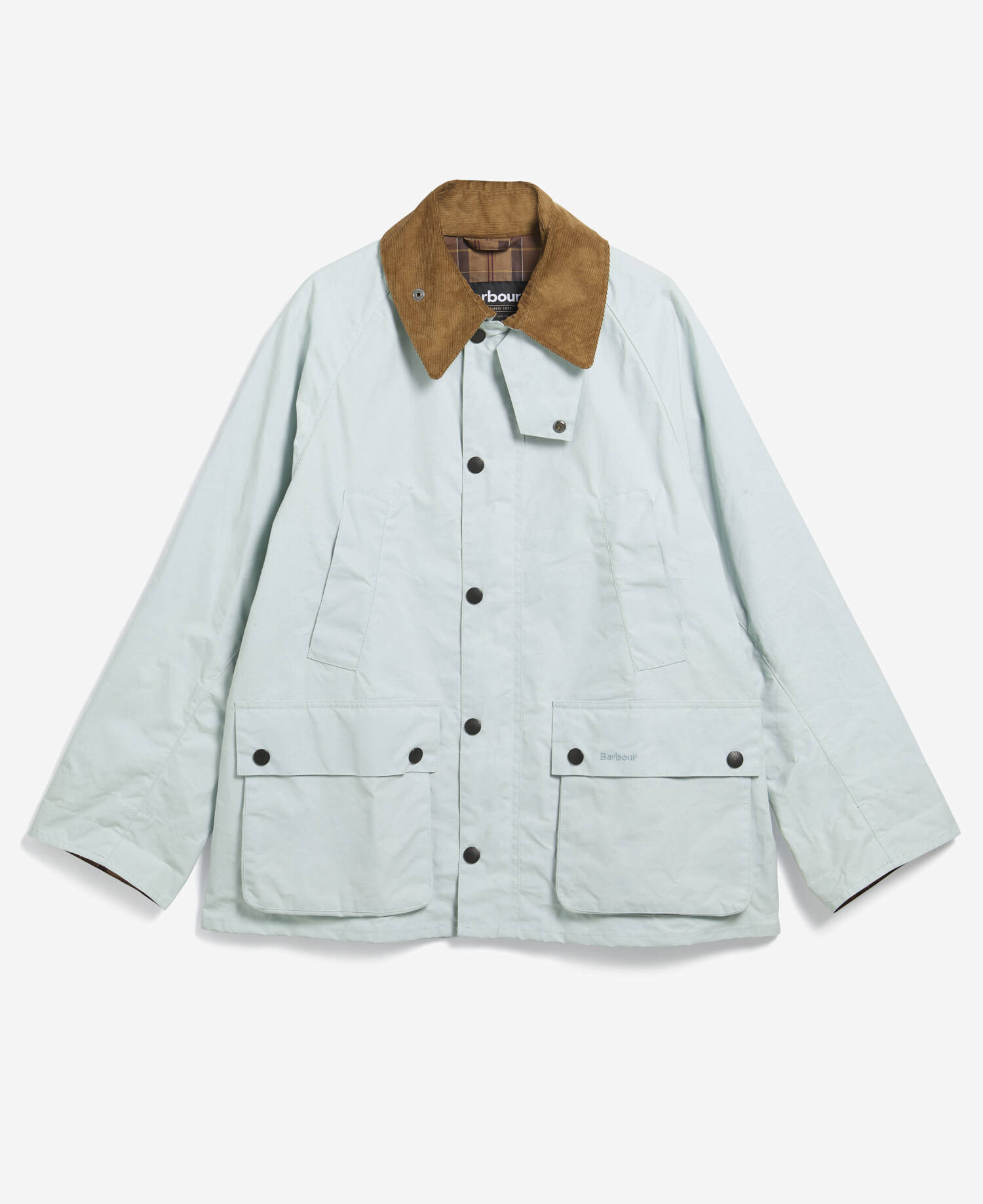 Freizeitjacke Oversized Bedale Ice Blue image number 5