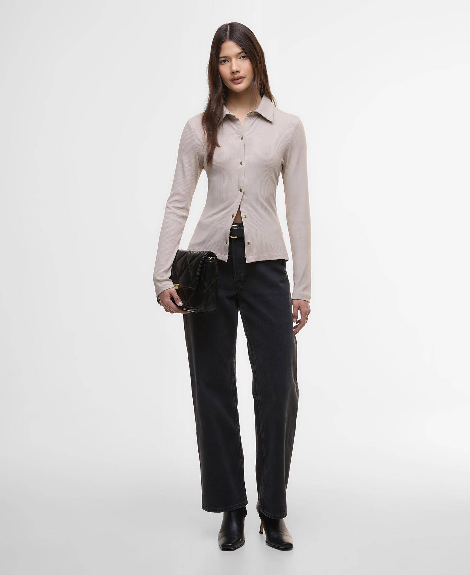 Chloe Ribbed Top image number 1