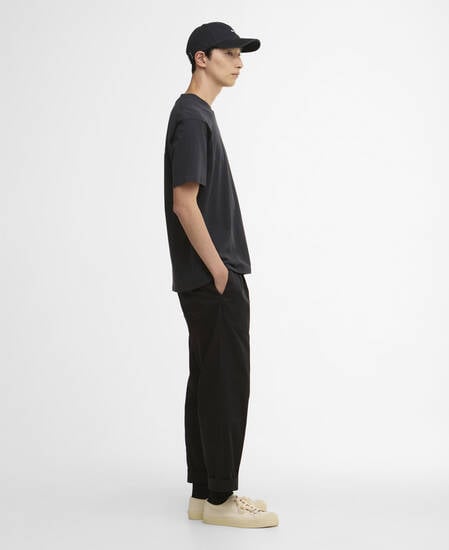 Crossby Archive Logo Oversized T-Shirt Black